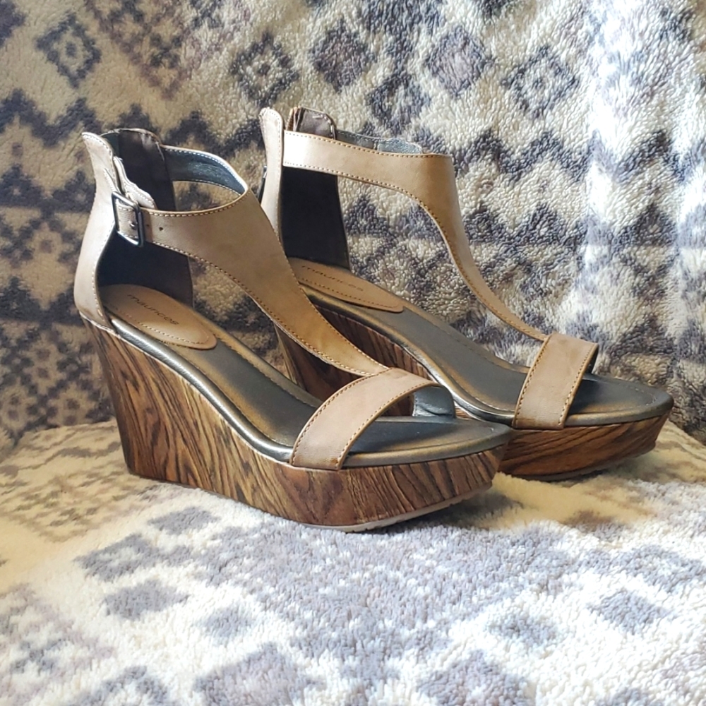 Maurices wedge heels